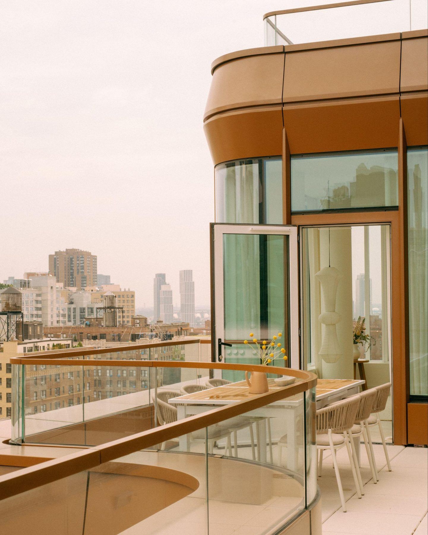 Terrace at 200 East 20th Street staged by Stage One